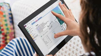 Experience Office at its best on Windows 8 devices, with an improved user interface optimized for touch, pen, or keyboard.